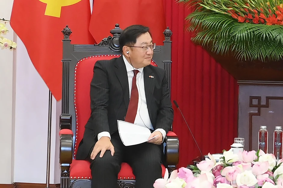 [Ảnh] Tổng Bí thư, Chủ tịch nước Tô Lâm tiếp Đại sứ Malaysia Dato’ Tan Yang Thai