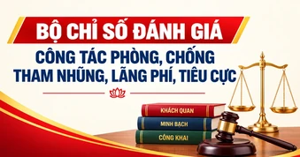 [Infographic] Bộ Chỉ số đánh giá công tác phòng, chống tham nhũng, lãng phí, tiêu cực