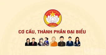 [Infographic] Cơ cấu, thành phần đại biểu tham dự Đại hội đại biểu toàn quốc Mặt trận Tổ quốc Việt Nam lần thứ XI, nhiệm kỳ 2026-2031