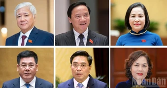 [Interactive] Chủ tịch và các Phó Chủ tịch Quốc hội khóa XVI