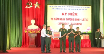 [Video] Đại tướng Phan Văn Giang thăm thương bệnh binh tại Ninh Bình