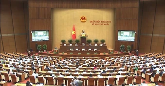 [Video] Kỳ họp thứ nhất, Quốc hội khóa XVI bước vào ngày làm việc thứ năm