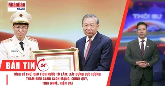 [Video] Thời sự 24h ngày 11/4: Tổng Bí thư, Chủ tịch nước Tô Lâm dự Lễ kỷ niệm 80 năm Ngày truyền thống lực lượng Tham mưu Công an nhân dân