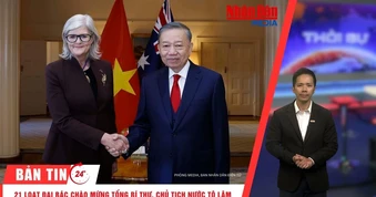 [Video] Thời sự 24h ngày 11/8/2026: 21 loạt đại bác chào mừng Tổng Bí thư, Chủ tịch nước Tô Lâm thăm chính thức Australia