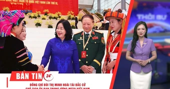 [Video] Thời sự 24h ngày 13/5: Đồng chí Bùi Thị Minh Hoài tái đắc cử Chủ tịch Ủy ban Trung ương MTTQ VIệt Nam