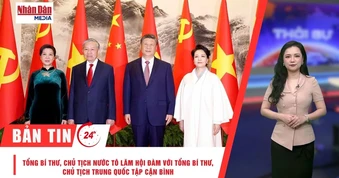 [Video] Thời sự 24h ngày 15/4/2026: Tổng Bí thư, Chủ tịch nước Tô Lâm hội đàm với Tổng Bí thư, Chủ tịch Trung Quốc Tập Cận Bình