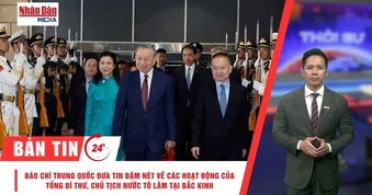 [Video] Thời sự 24h ngày 16/4/2026: Báo chí Trung Quốc đưa tin đậm nét về các hoạt động của Tổng Bí thư, Chủ tịch nước Tô Lâm tại Bắc Kinh