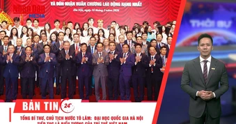 [Video] Thời sự 24h ngày 16/5/2026: Tổng Bí thư, Chủ tịch nước Tô Lâm: Đại học Quốc gia Hà Nội tiếp tục là biểu tượng của trí tuệ Việt Nam