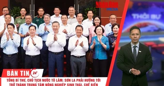 [Video] Thời sự 24h ngày 16/7/2026: Tổng Bí thư, Chủ tịch nước Tô Lâm: Sơn La phải hướng tới thành trung tâm nông nghiệp sinh thái, chế biến nông sản và du lịch đặc sắc của vùng