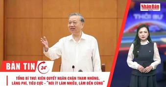 [Video] Thời sự 24h ngày 18/3/2026: Tổng Bí thư Tô Lâm: Kiên quyết ngăn chặn, đẩy lùi tham nhũng, lãng phí, tiêu cực với tinh thần “nói ít làm nhiều, làm đến cùng”