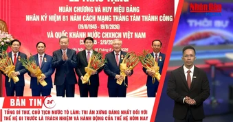 [Video] Thời sự 24h ngày 18/8/2026: Tổng Bí thư, Chủ tịch nước Tô Lâm: Tri ân xứng đáng nhất đối với các thế hệ đi trước là trách nhiệm và hành động của thế hệ hôm nay