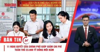 [Video] Thời sự 24h ngày 22/5/2026: 11 Nghị quyết của Chính phủ giúp giảm chi phí tuân thủ 23.000 tỷ đồng mỗi năm