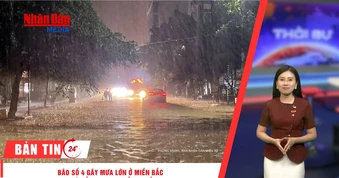 [Video] Thời sự 24h ngày 22/8/2026: Bão số 4 gây mưa lớn ở miền bắc, Lạng Sơn và Bắc Ninh chịu ảnh hưởng mạnh