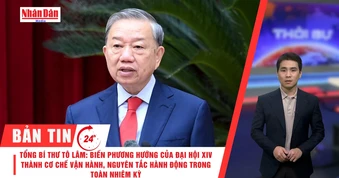 [Video] Thời sự 24h ngày 23/3/2026: Tổng Bí thư Tô Lâm: Biến phương hướng của Đại hội XIV thành cơ chế vận hành, nguyên tắc hành động trong toàn nhiệm kỳ