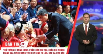 [Video] Thời sự 24h ngày 23/7/2026: Thủ tướng Lê Minh Hưng: Phải luôn gìn giữ, khắc ghi những thành quả vinh quang từ sự hy sinh to lớn, cao cả của các thế hệ đi trước