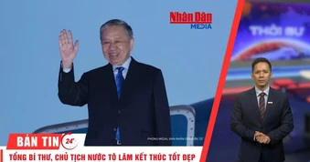 [Video] Thời sự 24h ngày 26/9: Tổng Bí thư, Chủ tịch nước Tô Lâm kết thúc tốt đẹp chuyến thăm cấp Nhà nước tới Canada
