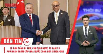 [Video] Thời sự 24h ngày 29/5/2026: Lễ đón Tổng Bí thư, Chủ tịch nước Tô Lâm và Phu nhân thăm cấp Nhà nước Cộng hòa Singapore