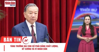 [Video] Thời sự 24h ngày 3/4/2026: Tăng trưởng hai con số phải bằng chất lượng, kỷ cương và vì nhân dân