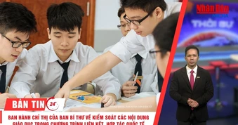 [Video] Thời sự 24h ngày 30/7/2026: Ban Bí thư ban hành chỉ thị về tăng cường giáo dục lý luận chính trị, lý tưởng cách mạng, đạo đức, lối sống, đáp ứng yêu cầu phát triển đất nước trong tình hình mới