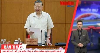[Video] Thời sự 24h ngày 6/8/2026: Tổng Bí thư, Chủ tịch nước Tô Lâm: Công trình hạ tầng được quyết định hôm nay sẽ định hình đất nước trong nhiều thập niên tới