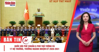 [Video] Thời sự 24h ngày 8/4/2026: Quốc hội phê chuẩn 6 Phó thủ tướng và 17 Bộ trưởng, trưởng ngành nhiệm kỳ 2026-2031