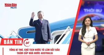 [Video] Thời sự 24h ngày 9/8/2026: Tổng Bí thư, Chủ tịch nước Tô Lâm bắt đầu thăm cấp Nhà nước Australia