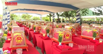 [Video] Truy điệu, an táng 235 hài cốt liệt sỹ tại tỉnh An Giang
