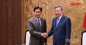 [Video] Tư pháp là trụ cột quan trọng trong hợp tác Việt Nam - Lào