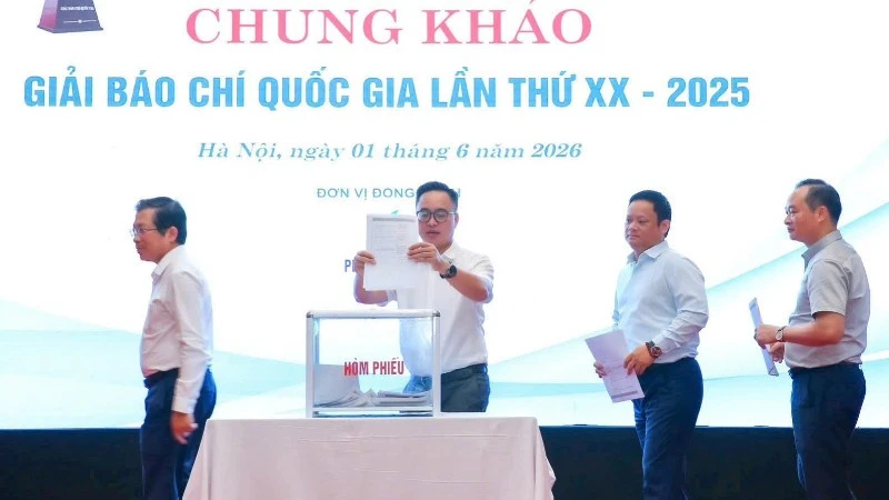 124 tác phẩm đoạt Giải Báo chí quốc gia lần thứ XX - năm 2025