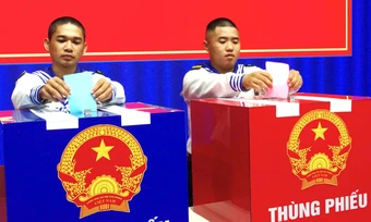 218 khu vực được bỏ phiếu sớm