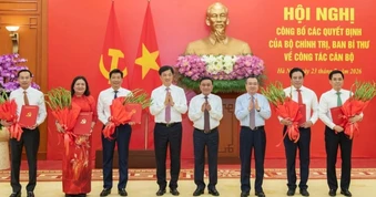 4 Ủy viên Trung ương được điều động, phân công vị trí công tác mới
