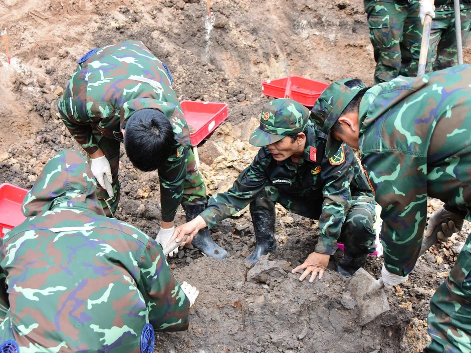 455 bộ hài cốt liệt sĩ được tìm thấy ở Công viên Lê Thị Riêng 455 bộ hài cốt liệt sĩ được tìm thấy ở Công viên Lê Thị Riêng