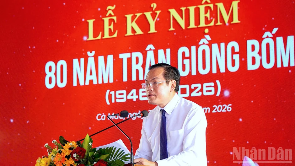 80 năm Trận Giồng Bốm: Tri ân quá khứ, kiến thiết tương lai 80 năm Trận Giồng Bốm: Tri ân quá khứ, kiến thiết tương lai