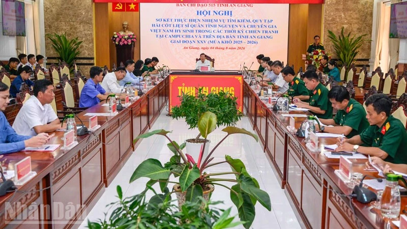 An Giang: Quy tập 170 hài cốt liệt sĩ trong mùa khô 2025-2026 An Giang: Quy tập 170 hài cốt liệt sĩ trong mùa khô 2025-2026