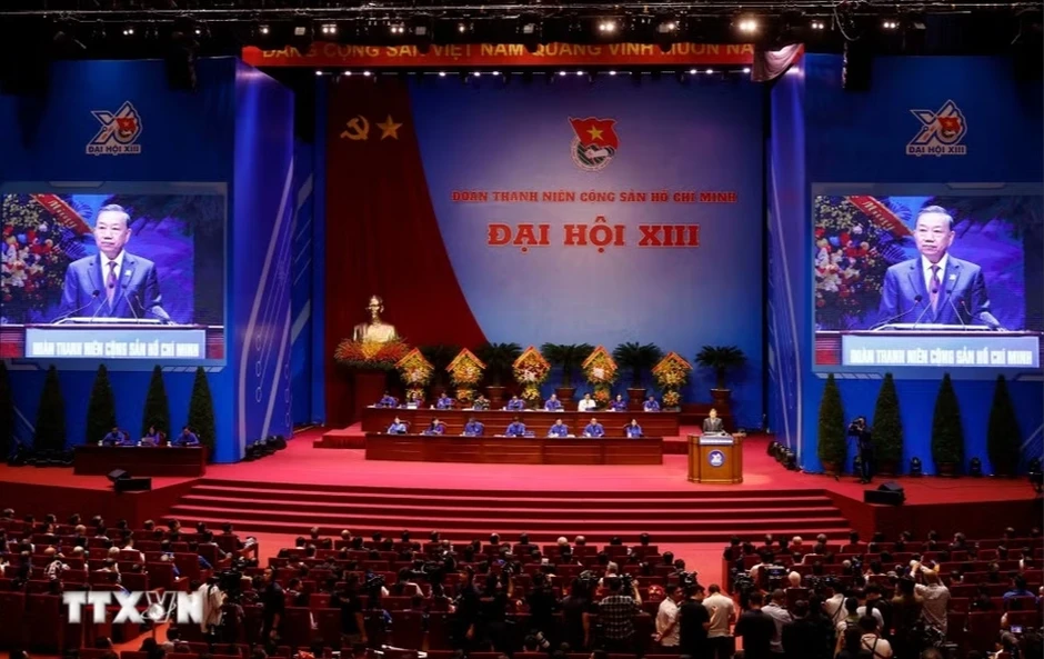 Ảnh: Tổng Bí thư, Chủ tịch nước Tô Lâm dự Đại hội Đoàn toàn quốc lần thứ XIII Ảnh: Tổng Bí thư, Chủ tịch nước Tô Lâm dự Đại hội Đoàn toàn quốc lần thứ XIII