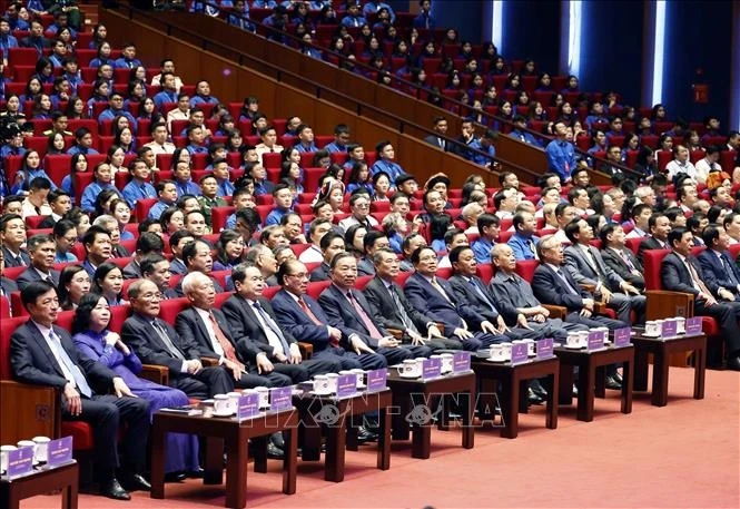 Ảnh: Tổng Bí thư, Chủ tịch nước Tô Lâm dự Đại hội Đoàn toàn quốc lần thứ XIII Ảnh: Tổng Bí thư, Chủ tịch nước Tô Lâm dự Đại hội Đoàn toàn quốc lần thứ XIII