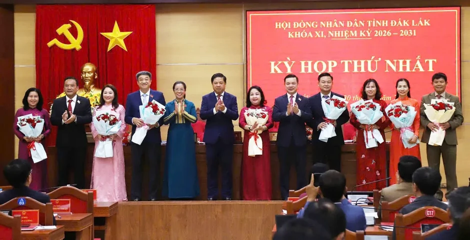 Bà Cao Thị Hòa An tái đắc cử Chủ tịch HĐND tỉnh Đắk Lắk nhiệm kỳ 2026-2031