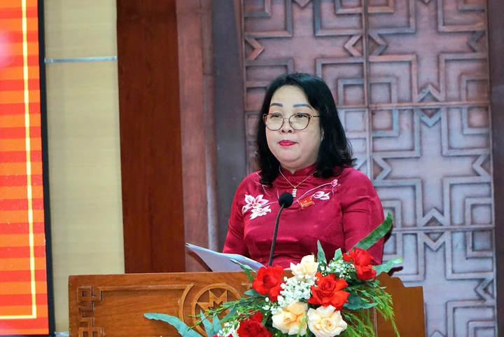 Bà Cao Thị Hòa An tái đắc cử Chủ tịch HĐND tỉnh Đắk Lắk Bà Cao Thị Hòa An tái đắc cử Chủ tịch HĐND tỉnh Đắk Lắk