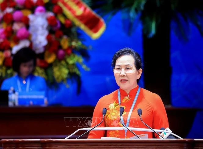 Bà Lê Thị Thủy tái đắc cử Chủ tịch Hội LHPN Việt Nam khóa XIV Bà Lê Thị Thủy tái đắc cử Chủ tịch Hội LHPN Việt Nam khóa XIV
