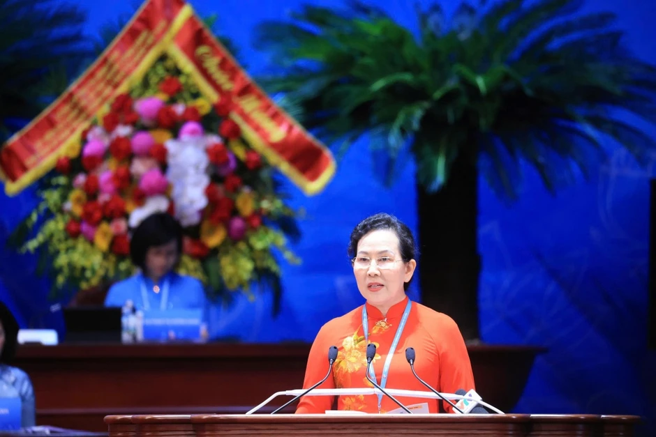 Bà Lê Thị Thủy tái đắc cử Chủ tịch Hội Liên hiệp Phụ nữ Việt Nam khóa XIV Bà Lê Thị Thủy tái đắc cử Chủ tịch Hội Liên hiệp Phụ nữ Việt Nam khóa XIV