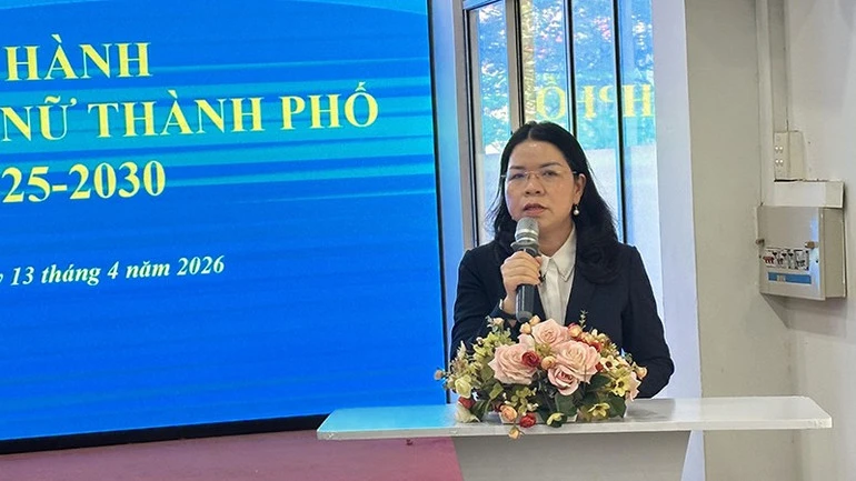 Bà Nguyễn Thị Ngọc Xuân được bầu giữ chức Chủ tịch Hội Liên hiệp Phụ nữ Thành phố Hồ Chí Minh Bà Nguyễn Thị Ngọc Xuân được bầu giữ chức Chủ tịch Hội Liên hiệp Phụ nữ Thành phố Hồ Chí Minh