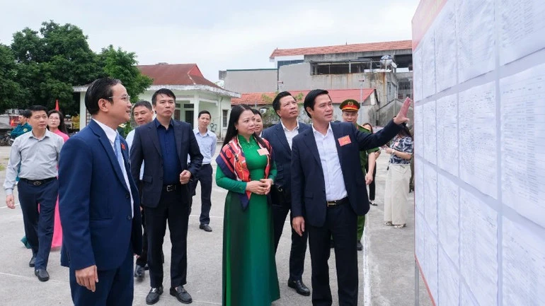 Bắc Ninh công bố danh sách 85 người trúng cử đại biểu Hội đồng nhân dân tỉnh khóa XX, nhiệm kỳ 2026-2031 Bắc Ninh công bố danh sách 85 người trúng cử đại biểu Hội đồng nhân dân tỉnh khóa XX, nhiệm kỳ 2026-2031