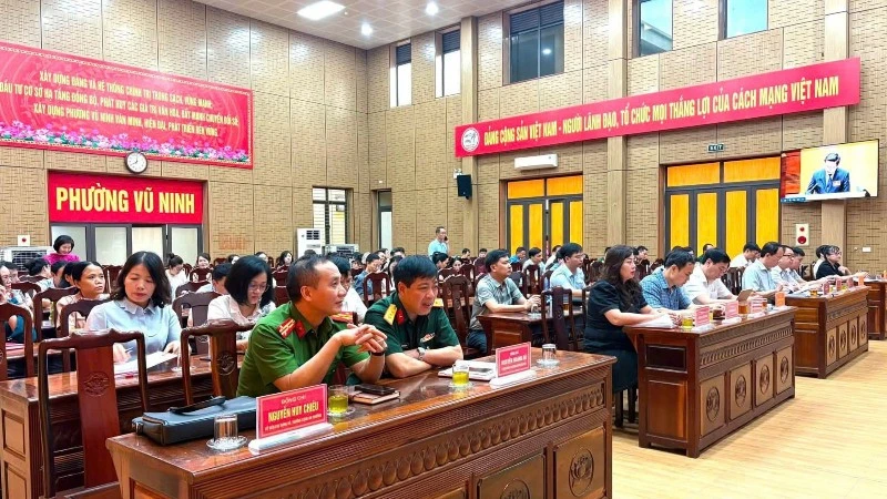 Bắc Ninh khẩn trương cụ thể hóa Nghị quyết Trung ương ba thành chương trình, nhiệm vụ, sản phẩm, kết quả cụ thể Bắc Ninh khẩn trương cụ thể hóa Nghị quyết Trung ương ba thành chương trình, nhiệm vụ, sản phẩm, kết quả cụ thể