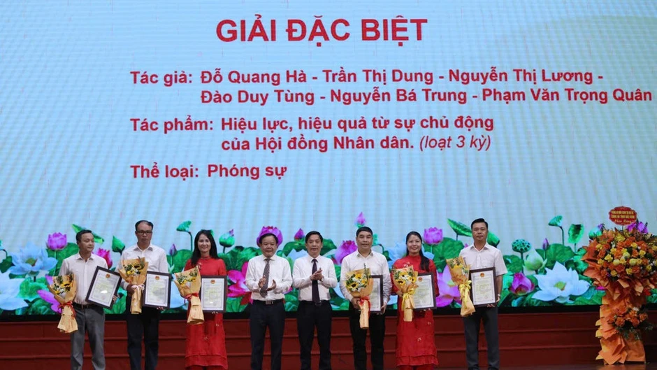 Bắc Ninh kỷ niệm 101 năm Ngày Báo chí Cách mạng Việt Nam và trao Giải Báo chí Ngô Gia Tự lần thứ I Bắc Ninh kỷ niệm 101 năm Ngày Báo chí Cách mạng Việt Nam và trao Giải Báo chí Ngô Gia Tự lần thứ I