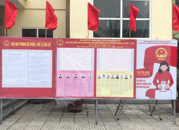 Bạch Long Vĩ sẽ là nơi cử tri bỏ phiếu sớm nhất tại Hải Phòng năm 2026