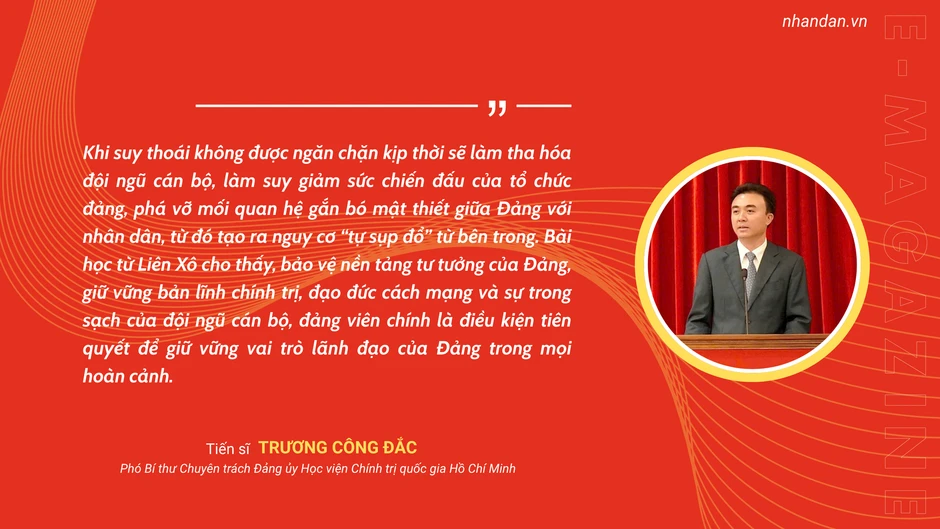 Bài 2: Nhận diện "giặc nội xâm" - vấn đề "cốt tử" trong xây dựng Đảng hiện nay Bài 2: Nhận diện "giặc nội xâm" - vấn đề "cốt tử" trong xây dựng Đảng hiện nay