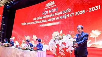 Bài phát biểu bế mạc của Chủ tịch Quốc hội Trần Thanh Mẫn tại Hội nghị Hội đồng nhân dân toàn quốc