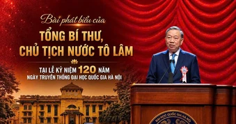 Bài phát biểu của Tổng Bí thư, Chủ tịch nước Tô Lâm tại lễ kỷ niệm 120 năm Ngày truyền thống Đại học Quốc gia Hà Nội