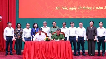 Bàn giao Cơ quan Thường trực Ban Chỉ đạo 57 Trung ương về Bộ Công an