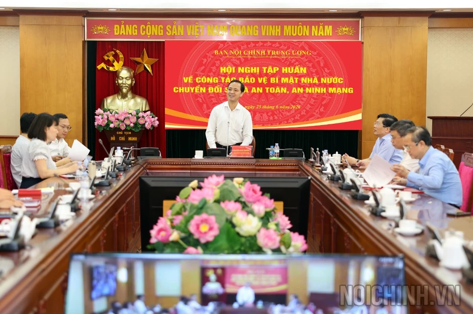 Ban Nội chính Trung ương triển khai chiến dịch 45 ngày cao điểm chuyển đổi số Ban Nội chính Trung ương triển khai chiến dịch 45 ngày cao điểm chuyển đổi số
